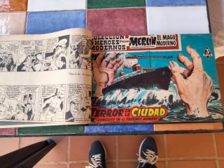 colección héroes modernos Merlín el mago moderno