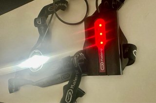 Linterna frontal running Kalenji pectoral