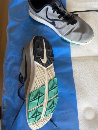 Zapatillas Nike Golf Grises y Verdes