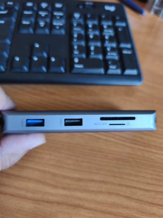 Hub USB-C Selore 8 en 1 Doble HDMI