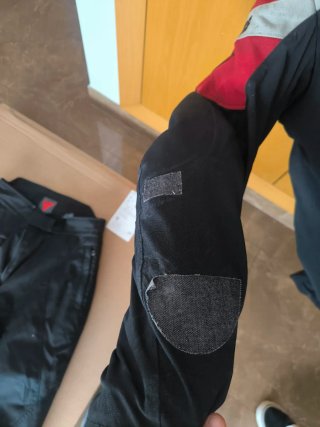 Chaqueta Moto Dainese Negra Roja Talla 50