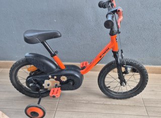 Bici Btwin 14 con barra aprendizaje