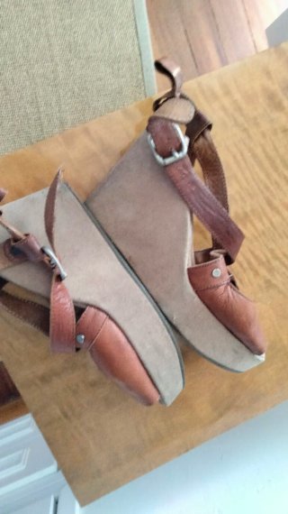 Sandalias Marrones Talla 38