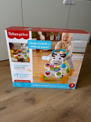 Andador musical cebra Fisher-Price