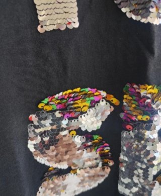 Abito donna con paillettes
