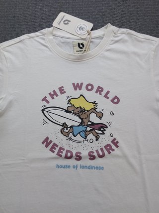 T-shirt Londinese Surf Nuova Taglia S