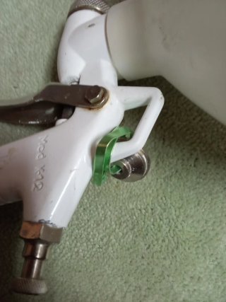 Pistola Gotelet Grande Blanca kripxe k12