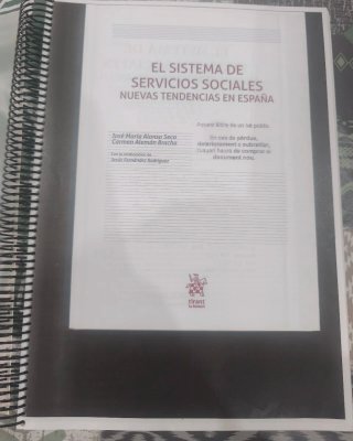 Libro Sistema de Servicios Sociales