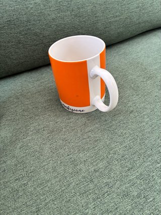Tazza Kasanova Arancione e Bianca
