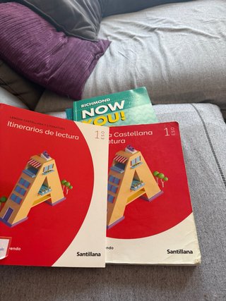 Libro castellano 1 eso santillana