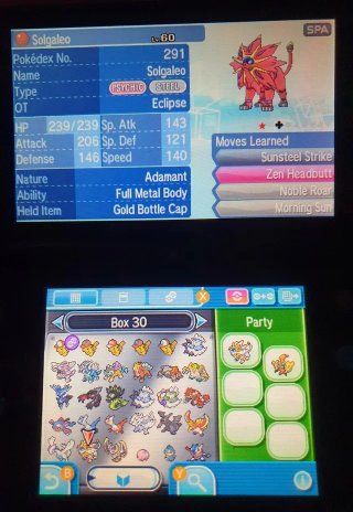 Pokémon Sol + Pokedex Completa