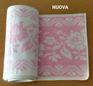 Fasce neonato anni '50 tessuto floreale