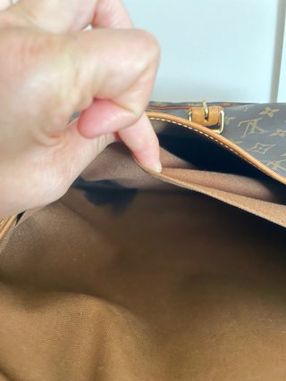 Bolso Louis Vuitton Bandolera saumur de lona