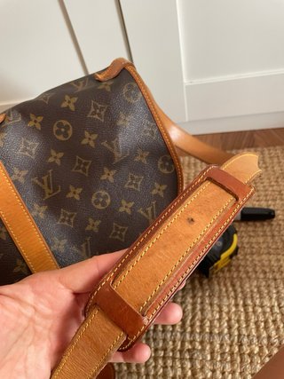Bolso Louis Vuitton Bandolera saumur de lona