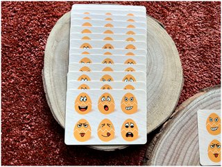 Jogo de Emoções com Ovos Divertidos