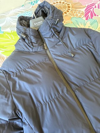 Abrigo Parka Álvaro Moreno Talla S Negro