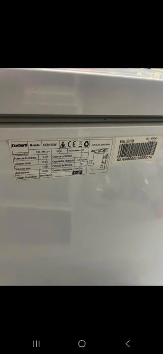 Congelador Horizontal Orbero 150L