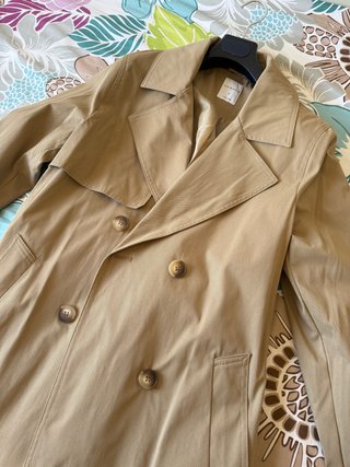 Gabardina Primark Talla S Mujer Beige