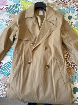 Gabardina Primark Talla S Mujer Beige