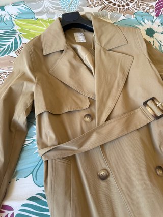 Gabardina Primark Talla S Mujer Beige