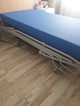 Cama articulada hospitalaria