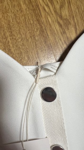Top Zara Blanco Nuevo