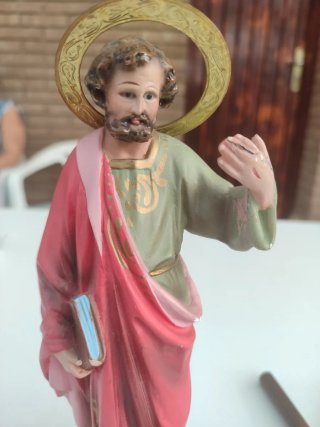 Figura San Andrés Oro y Rojo