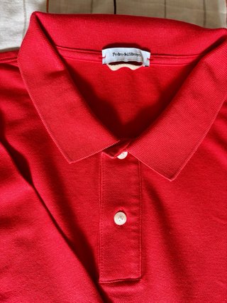 Polo Pedro del Hierro Talla XXL Rojo