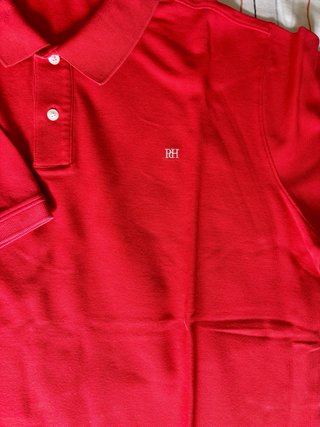 Polo Pedro del Hierro Talla XXL Rojo