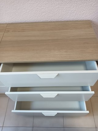 Dormitorio completo con cama 135cm