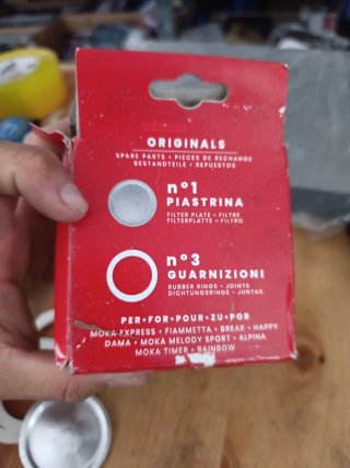 Filtro y juntas Bialetti