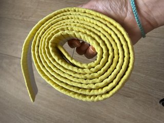 Cinturón Judo Blanco Amarillo