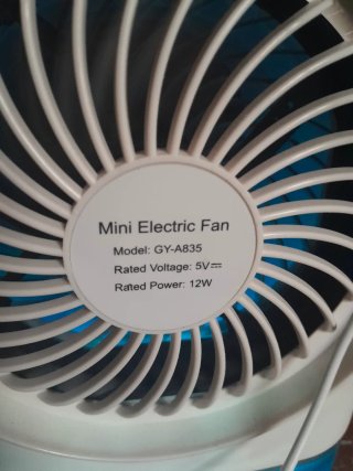 Ventilador evaporativo sobremesa