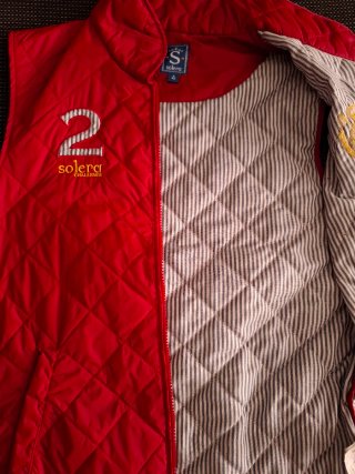 Chaleco acolchado hombre La Solera Rojo Talla S