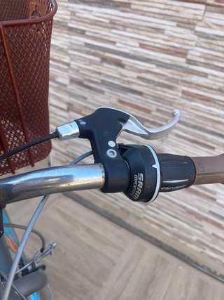 Bicicleta Btwin 500 24 con cesta