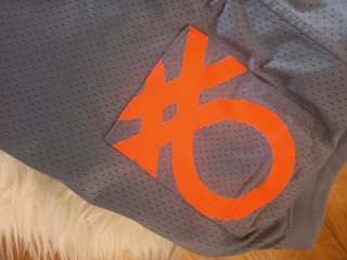 Pantalón corto deportivo Benetton gris naranja