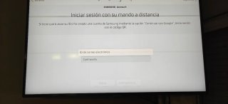 Televisión Samsung Negra