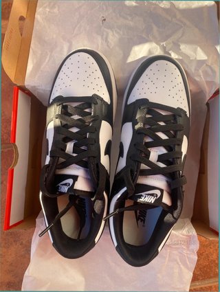 Nike Dunk Panda Cuero Talla 44 Unisex