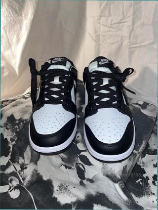 Nike Dunk Low Panda Cuero Talla 36
