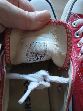 Zapatillas Converse All Star Rojas