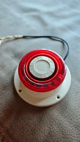 Sirena Alarma Luz Estroboscópica 12V