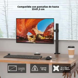 Soporte Monitor BONTEC Brazo 13-32 VESA 10kg