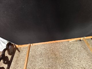 Cama Matrimonio 135x195 Ratán y Madera