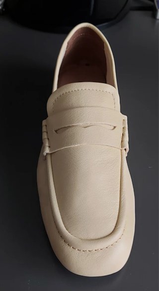 Mocasines mujer beige zara sin estrenar