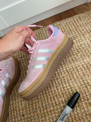 Adidas Gazelle Plataforma Rosa