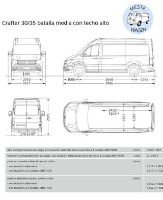 Volkswagen Crafter 30 Furgón L3H2