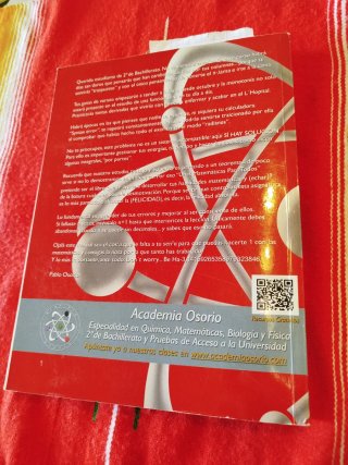 Libro unas matemáticas para todos