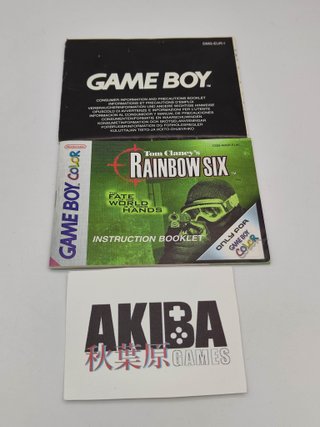 Tom Clancy's Rainbow Six - Game Boy Color