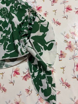 Top estampado un tirante talla L