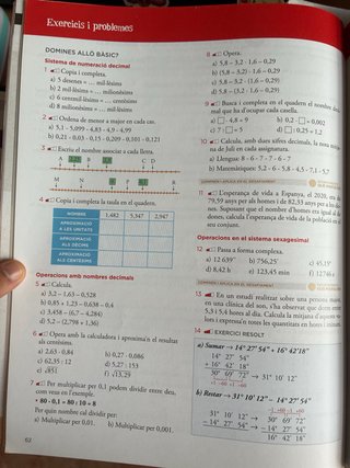 Libros de mates 2 de la eso tres trimestres nuevos